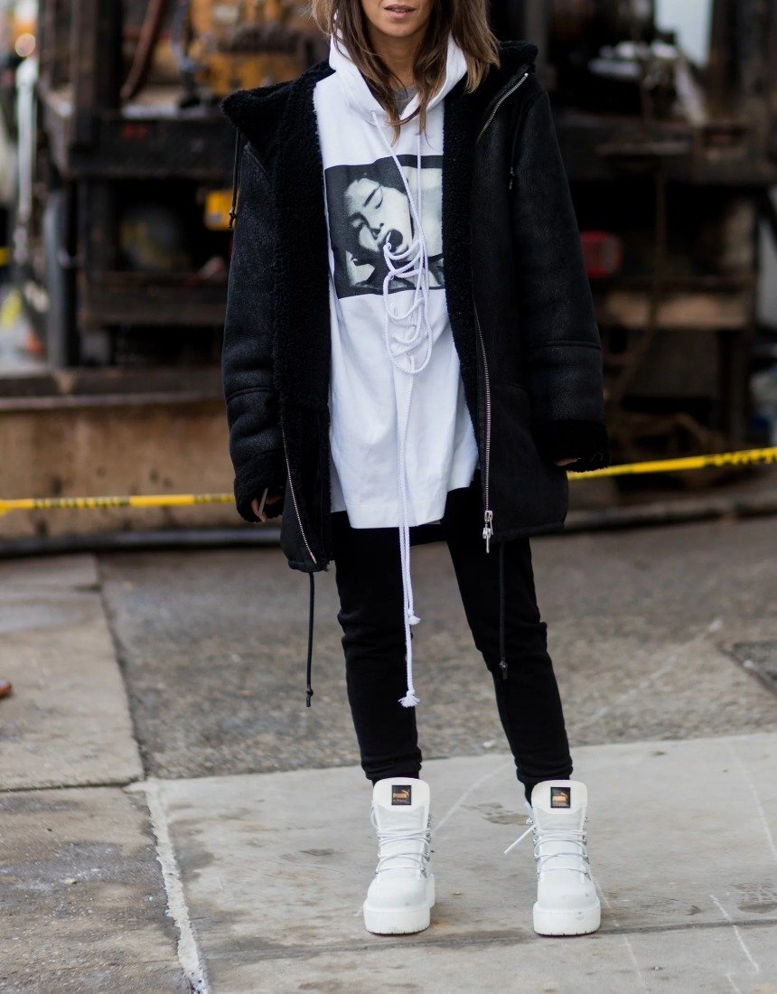 Oversize outfit стиль